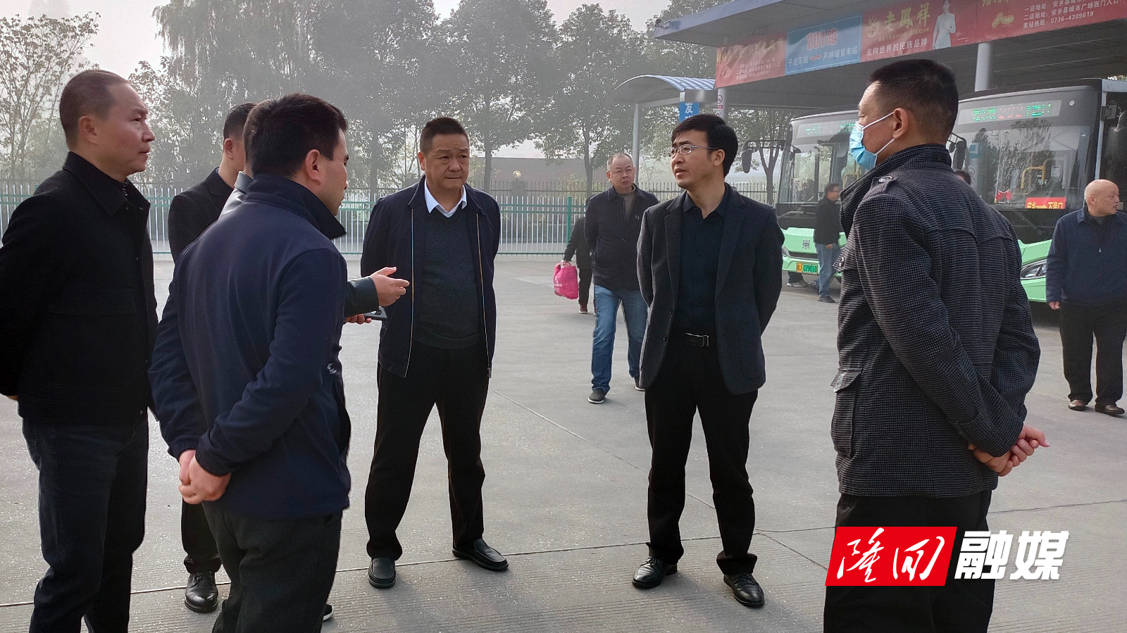 刘咏波带队赴临澧、安乡学习考察城乡客运一体化和客货邮融合发展工作经验(图1)