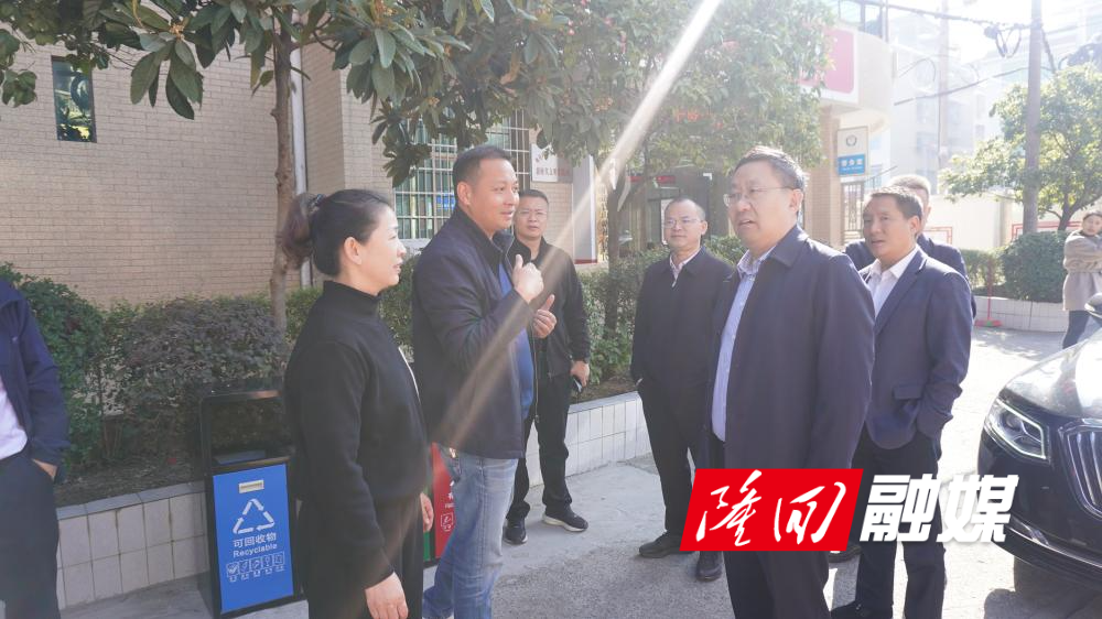 刘军调研督导文明创建工作(图1)