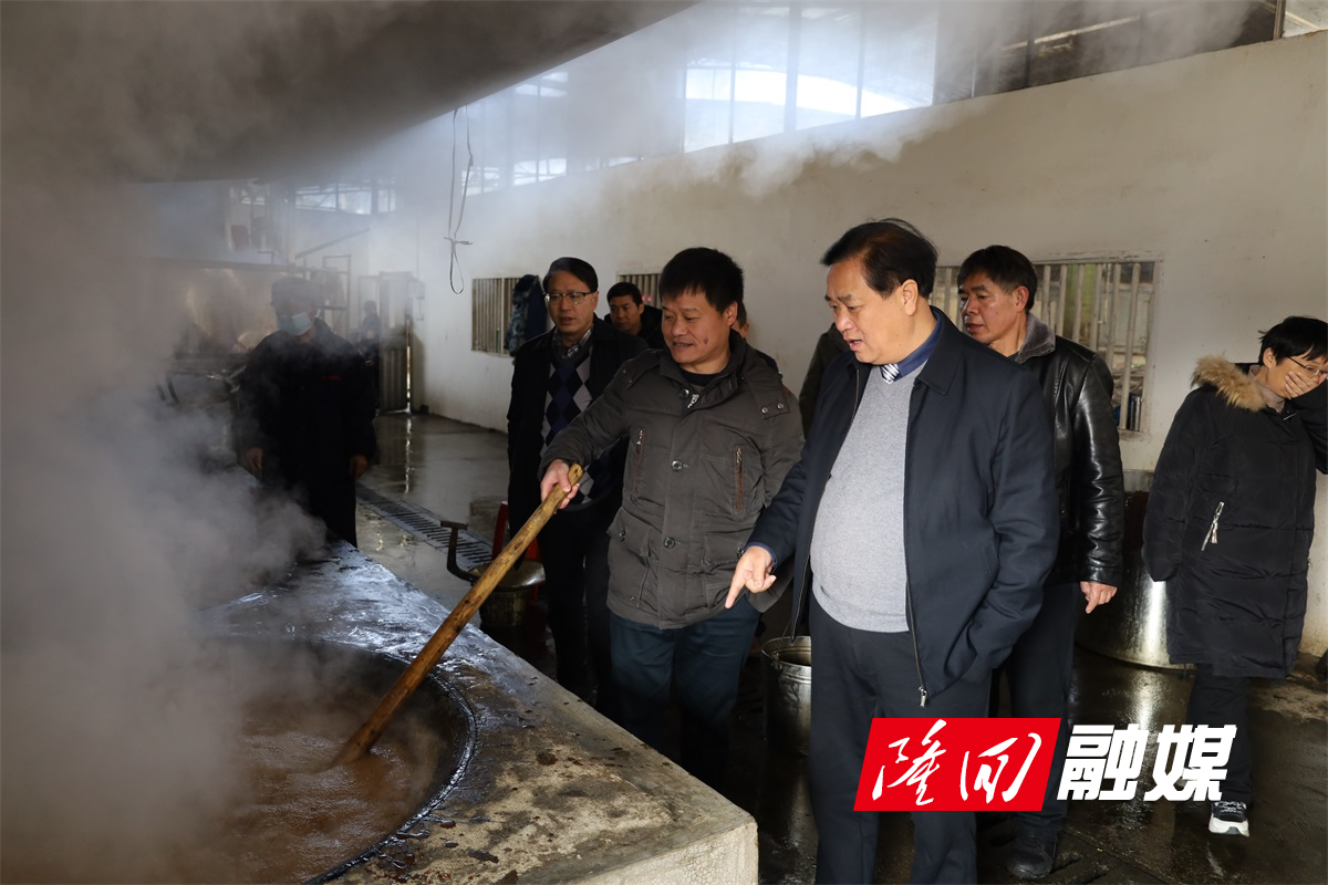 奉锡样带队到山界回族乡调研 助推高质量经济发展(图1)