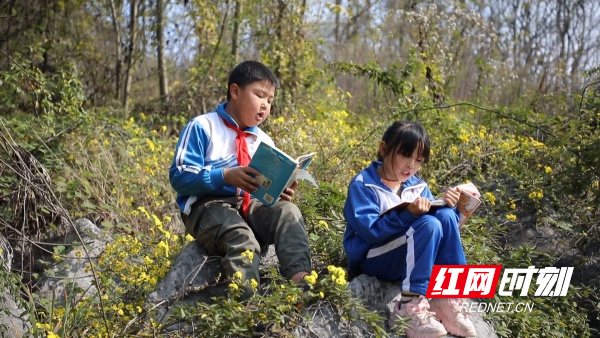 丰稼学校学生在阅读（采访组供图）.jpg