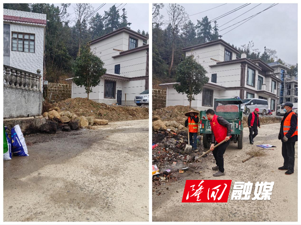 高平镇开展春节期间垃圾清运(图2)