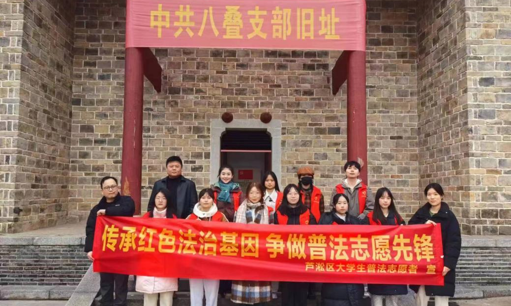 芦淞区大学生志愿者在八叠社区开展法治宣传活动.png