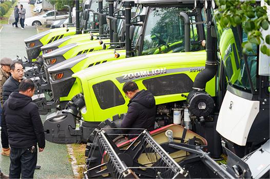 Sales of Agricultural Machinery Equipment Boom Across Hunan