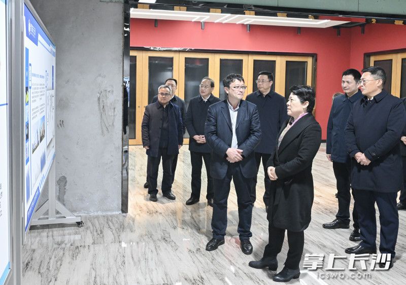 吴桂英在浏阳泰科天润半导体技术有限公司调研。