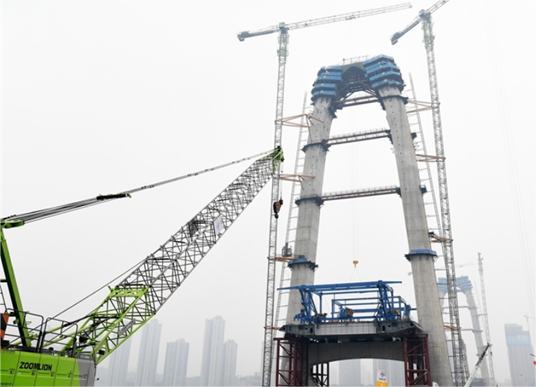 Changsha Xinglian Road Grand Channel Project Speeds up Construction