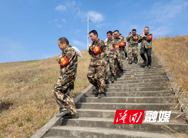 邵阳市六都寨灌区管理局开展2024年度防洪反恐应急演练(图1)