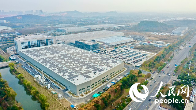 奇瑞新能源汽車四期工廠。人民網(wǎng)記者 張俊攝