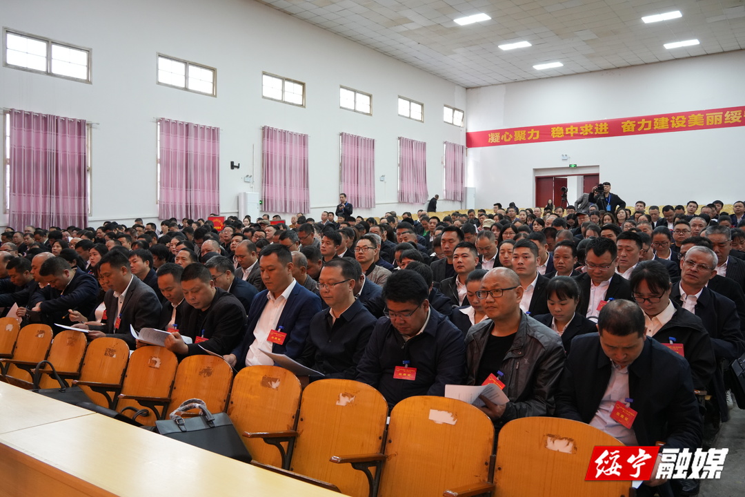 绥宁县第十八届人民代表大会第三次会议隆重开幕(图3)