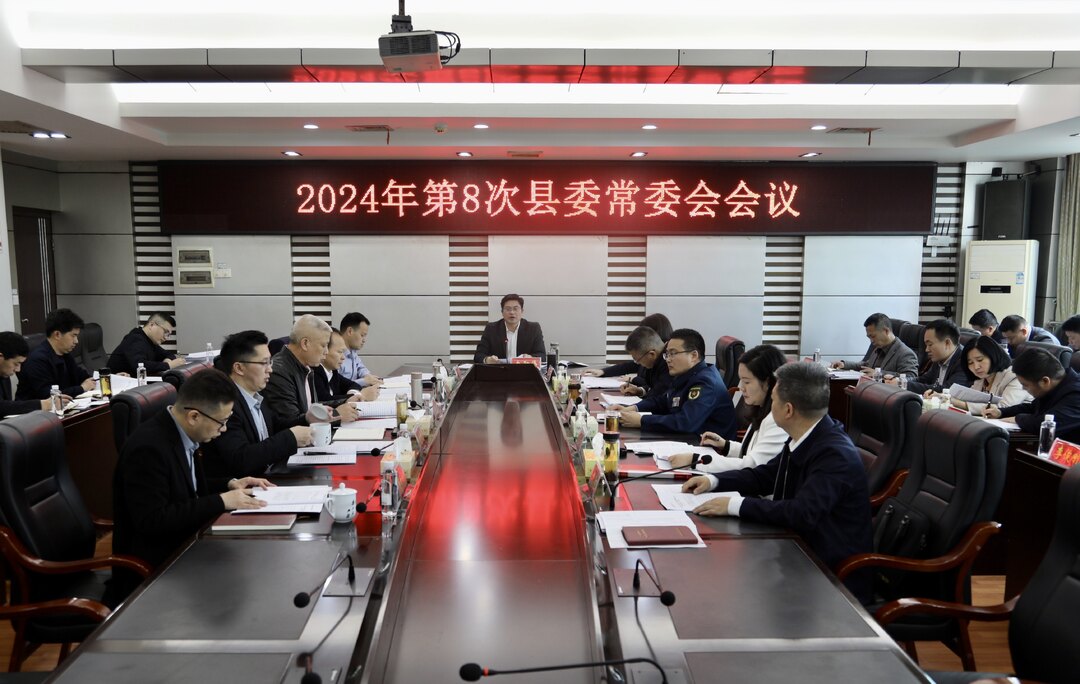 城步召开2024年第8次县委常委会会议(图2)