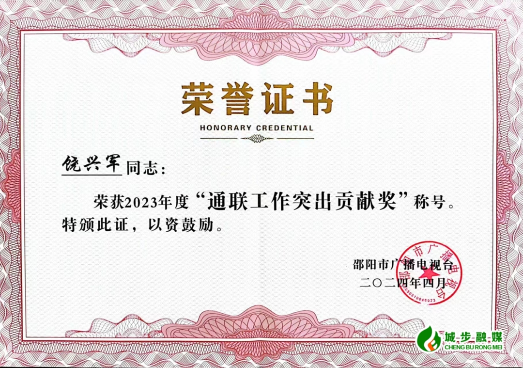 城步融媒体中心荣获2023年度意识形态领域阵地建设安全播出先进单位等荣誉(图3)
