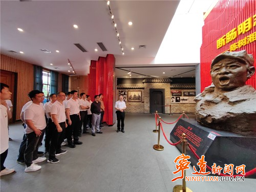 宁远县委党校2024年主体班学员赴道县红色教育基地接受革命传统教育_副本500.jpg