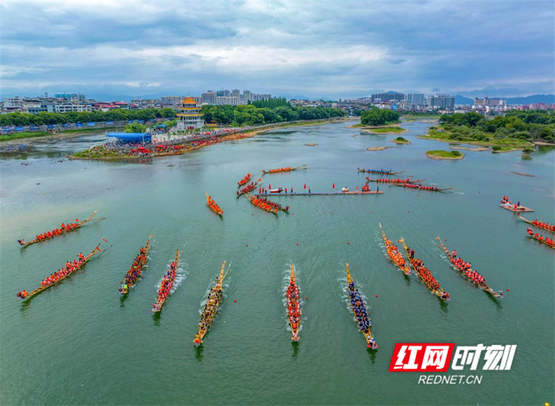 永州道县：两场龙舟（龙船）赛事将于6月1日至4日在潇水（道县城区段）举行