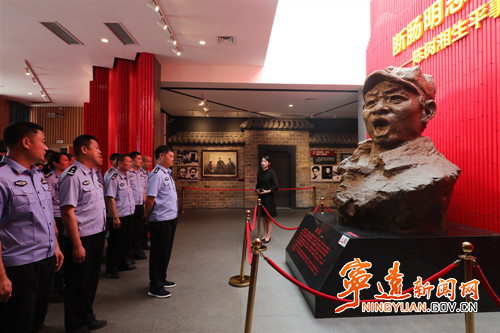 宁远县公安局赴陈树湘红色文化园开展主题党日活动_副本500.jpg