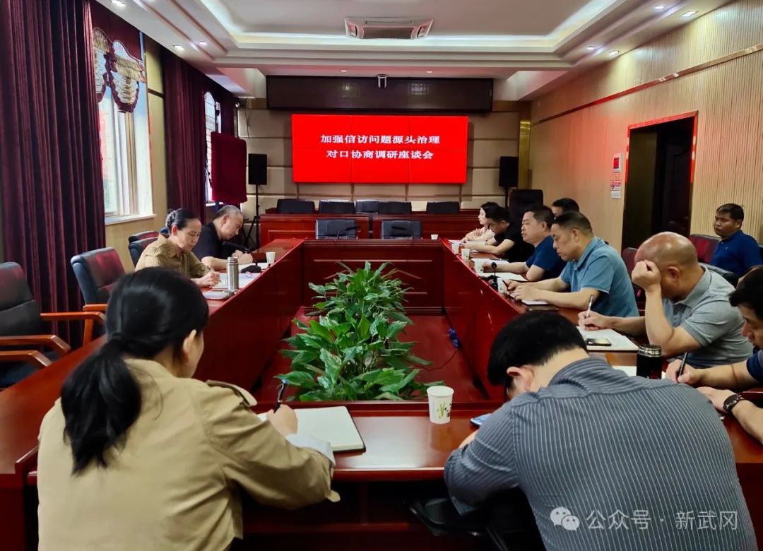 武冈市政协召开“加强信访问题源头治理”对口协商调研座谈会(图1)