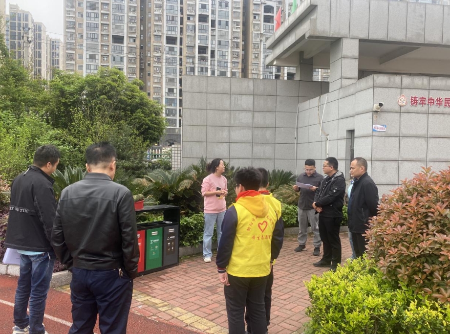 双清区城管局开展垃圾分类进校园活动，助力优化营商环境(图1)