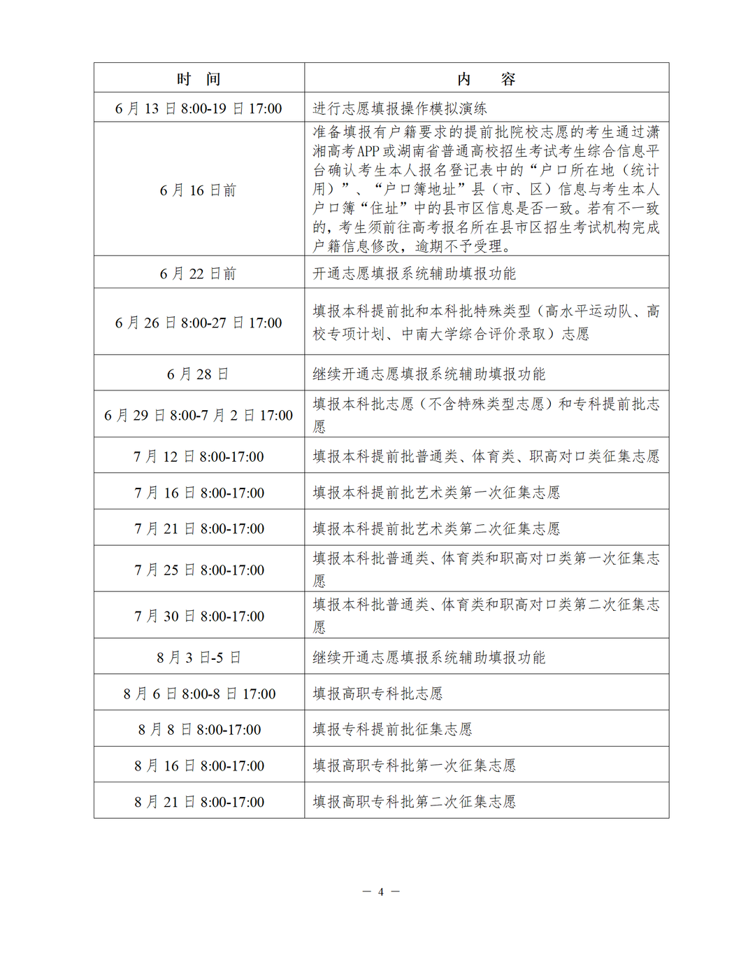 《湖南省2024年普通高等学校招生网上填报志愿工作实施方案》出炉！