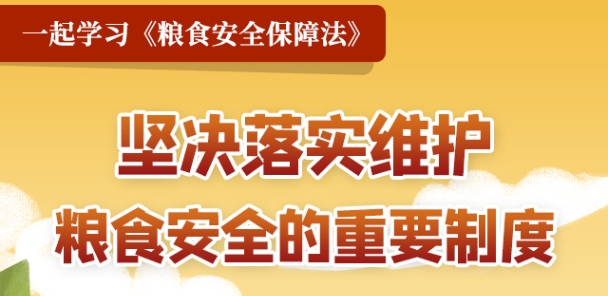 粮食安全保障法② | 这些重要制度与维护粮食安全密切相关