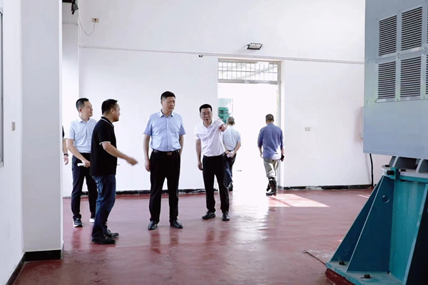王先波 翦鹰督导检查防汛抗灾工作