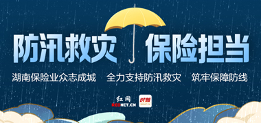 专题丨湖南保险业携手抗击特大暴雨，筑牢保障防线！