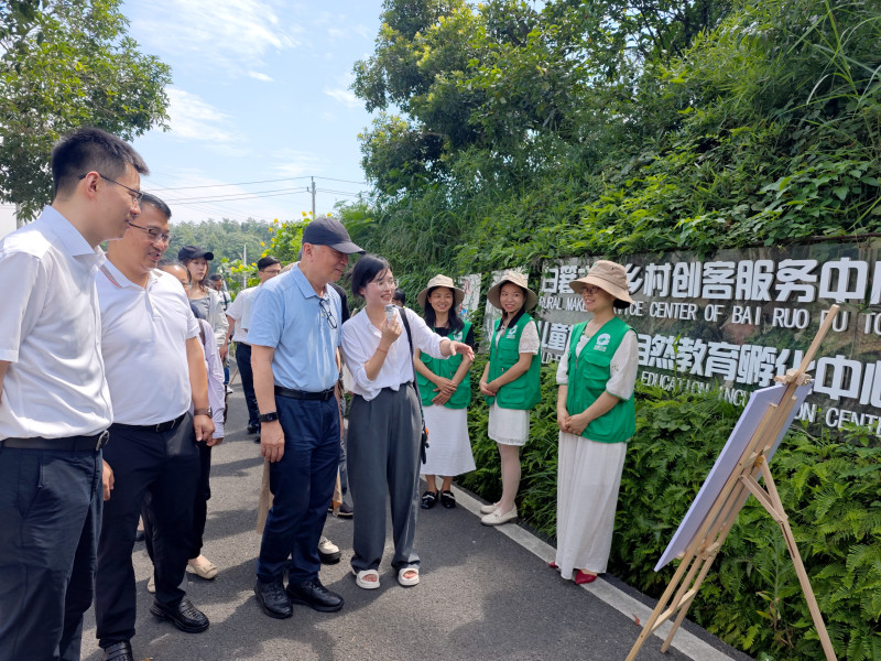 7月9日，乡村振兴专家服务团队走进白箬铺镇。均为 湘江早报全媒体记者 尹婷 摄