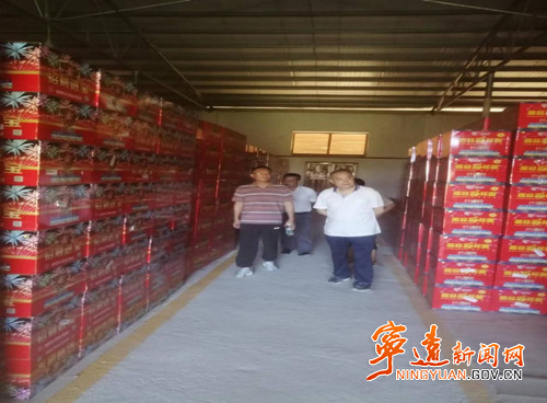 宁远对烟花爆竹批发企业开展安全生产专项检查_副本500.jpg