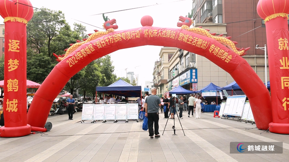 怀化市鹤城区：举办“百日千万招聘专项行动”专场招聘会（半成品）.mp4_20240816_164240.258.jpg