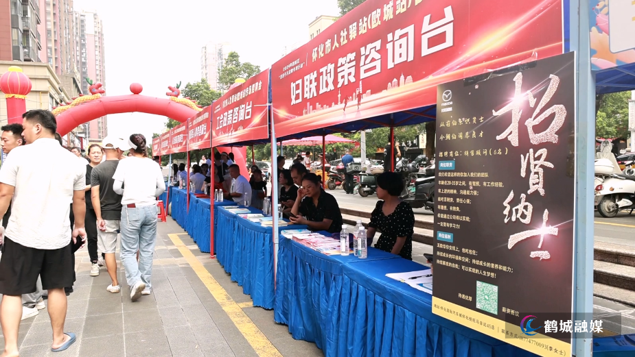 怀化市鹤城区：举办“百日千万招聘专项行动”专场招聘会（半成品）.mp4_20240816_164245.338.jpg
