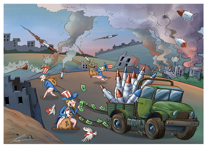 漫画作者：谭希光（人民网版权图片，未经授权，请勿转载。）