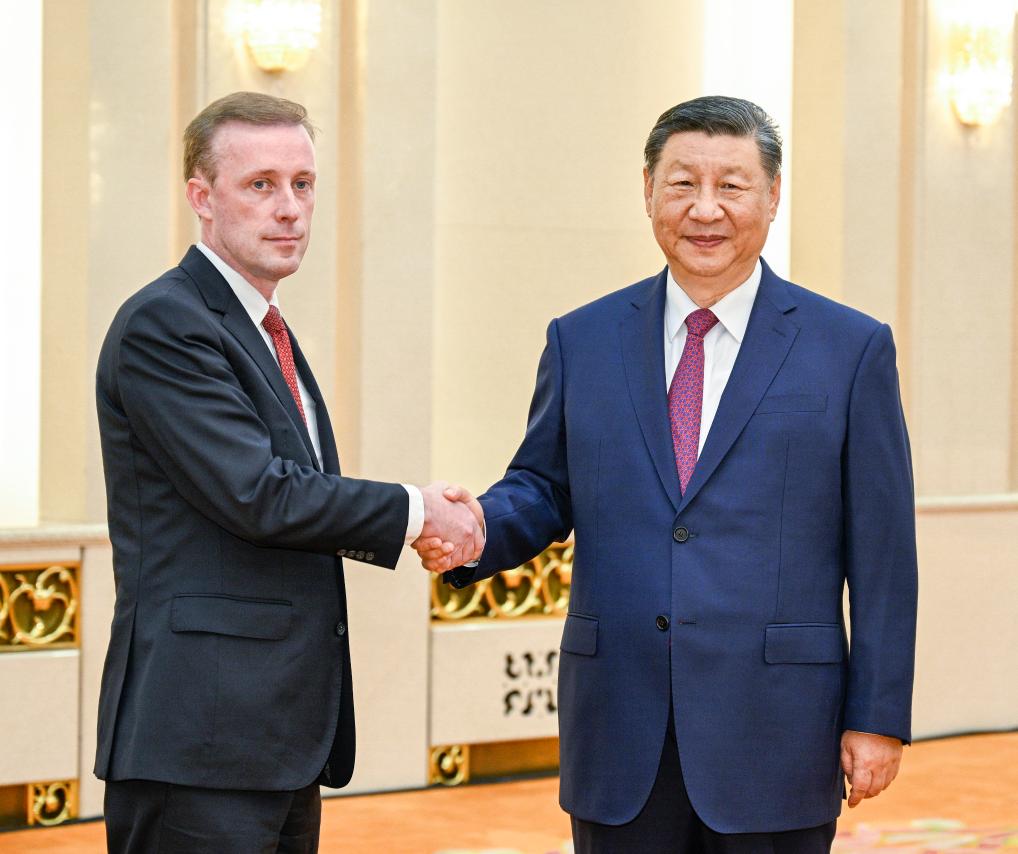 Xi meets U.S. national security advisor