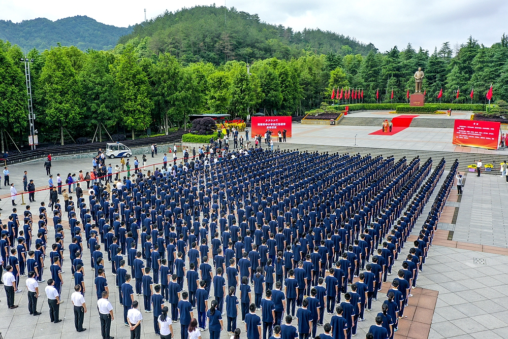 “我的韶山行”红色研学活动现场。供图：中共韶山市委宣传部.jpg