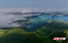 江永銅山嶺云海日出如夢似幻