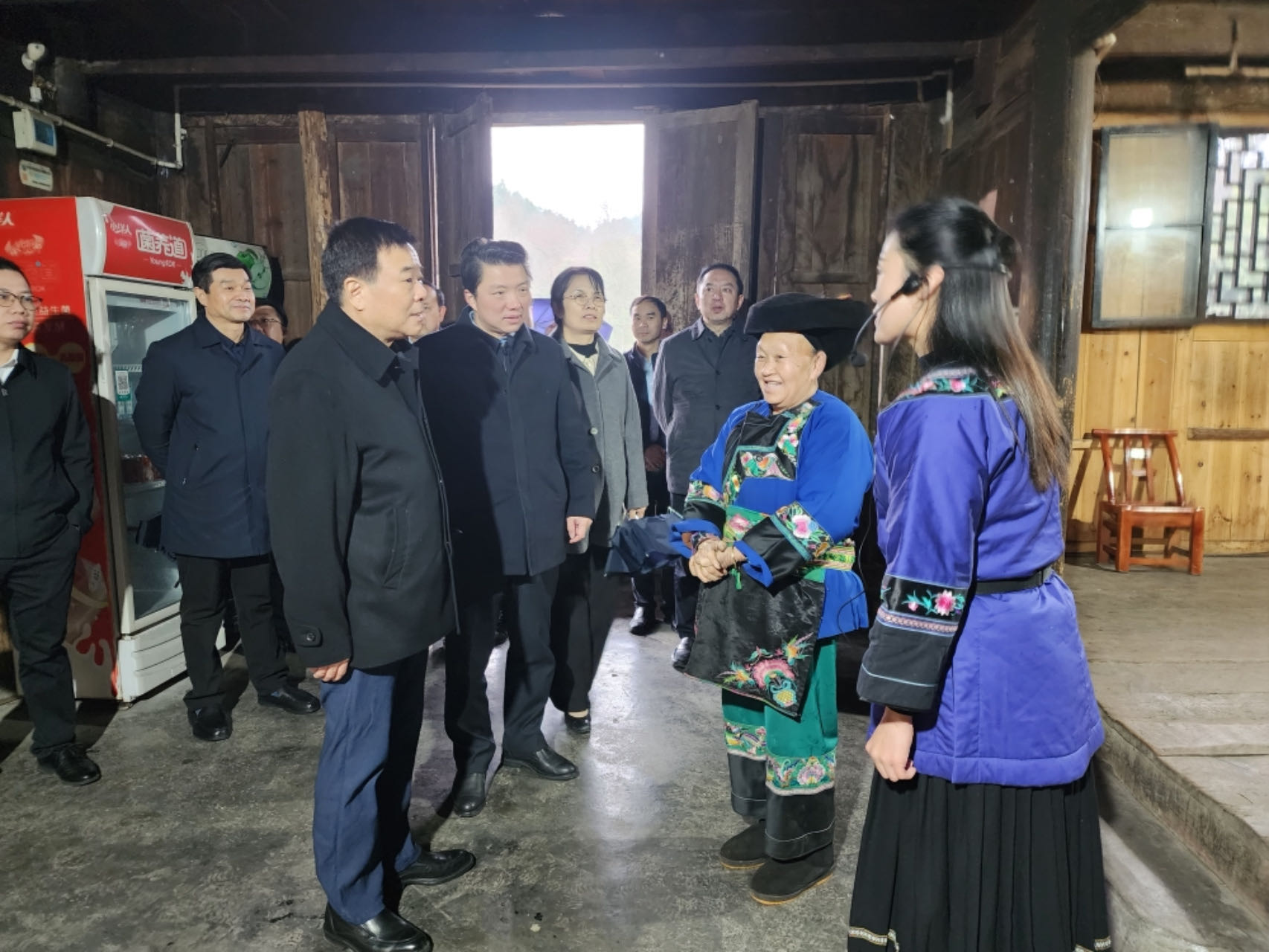 2023年2月20日，湖南省人大常委会副主任陈飞一行来州调研立法促进乡村振兴工作。.jpg