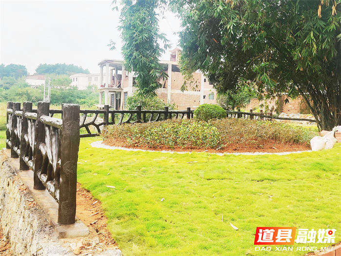 道县石下渡村：“边角小料”做成精美小景点（组图）2_副本.png