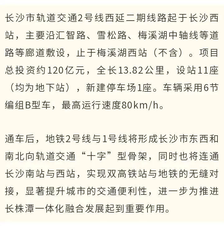 长沙2号线西延线图片