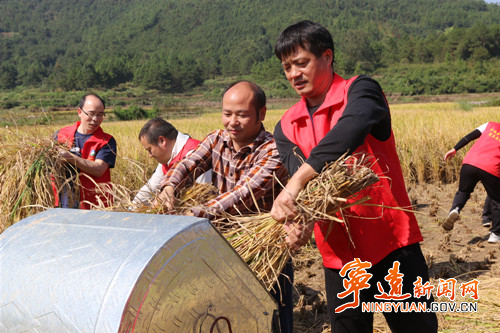 宁远：助农秋收 党员先行_副本500.jpg
