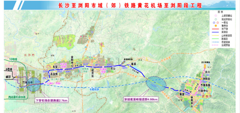 长浏快线平面示意图。项目方供图