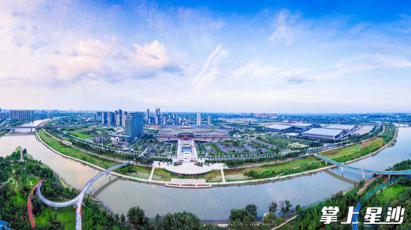 黄兴镇镇域大景图。