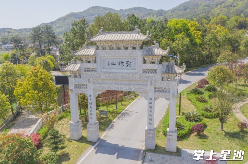 图为影珠山风景区。均为县文旅局供图