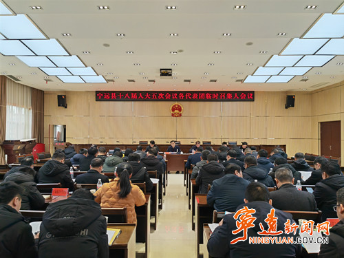 寧遠(yuǎn)縣第十八屆人民代表大會第五次會議召開各代表團(tuán)臨時召集人和大會秘書處各組分管領(lǐng)導(dǎo)及組長會議_副本500.jpg