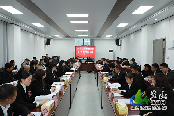 邓群到第一代表团（塔峰）参加讨论.jpg
