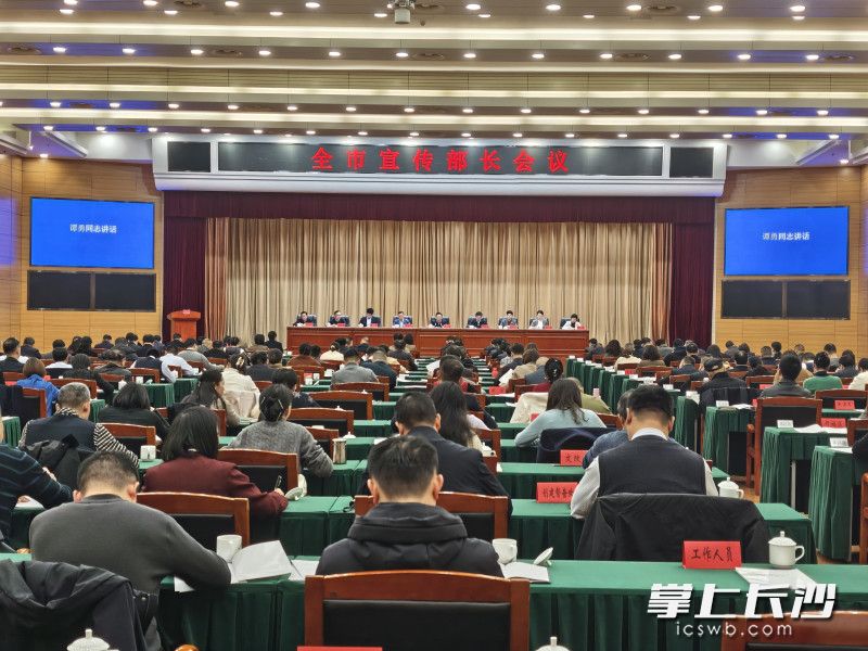 会议现场。长沙晚报全媒体记者 祝林灿 摄