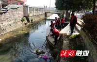 山界回族乡开展“清河净滩”专项行动 打造水清岸绿生态环境