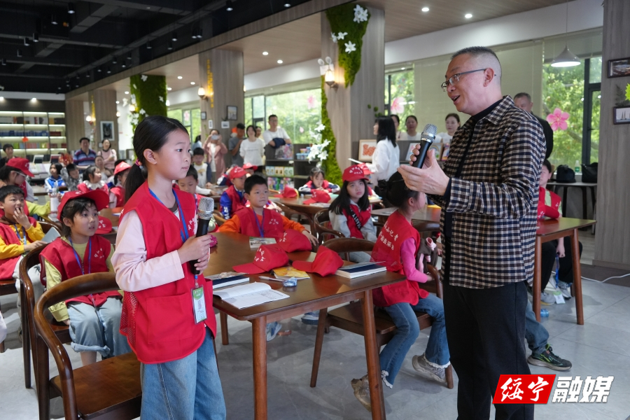 绥宁县文联举办亲子阅读分享会，邵阳日报社绥宁小记者共赴书香之约(图3)