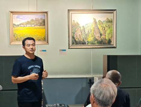 彭烈洪番禺油画展背后的艺术探索之路