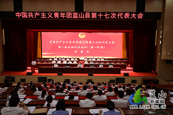 中国共产主义青年团蓝山县第十七次代表大会开幕1.jpg