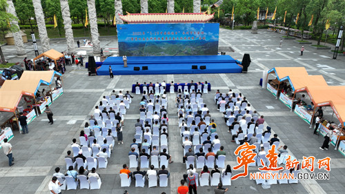 2025年“5·19中国旅游日”永州市分会场暨第四届永州旅游发展大会文化旅游推广活动在宁远九嶷山景区启动_副本500.jpg