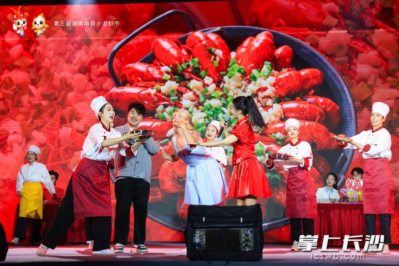 全国小龙虾核心产区南县稻虾种养面积达62万亩，年产小龙虾12万吨。均为通讯 潘宇 供图