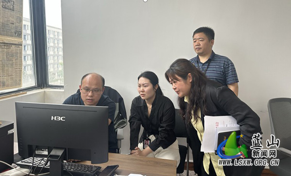 蓝山：靠前监督 全力护航高考.jpg