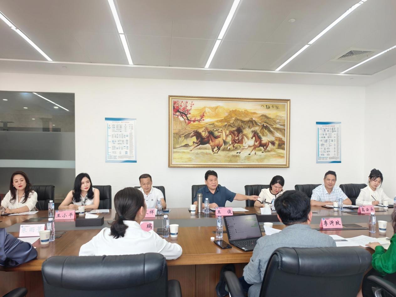 王俊带队赴莱阳、上海、长沙开展精准招商(图1)