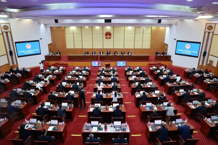 省十四届人大常委会第十六次会议闭幕 沈晓明出席